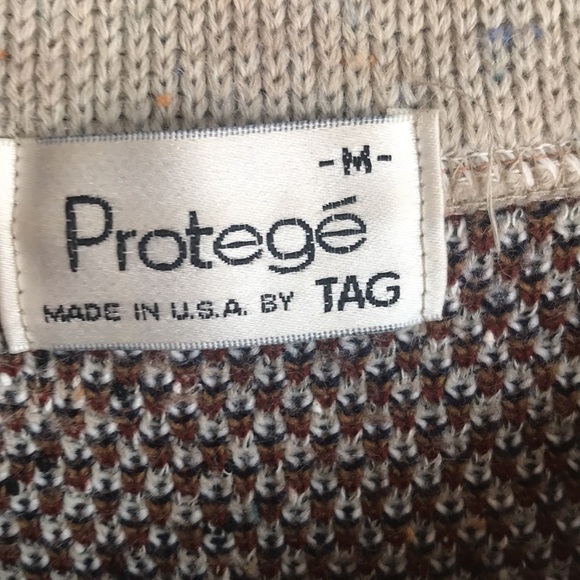 Vintage Protegé wool sweater by TAG, size M - Picture 4 of 7